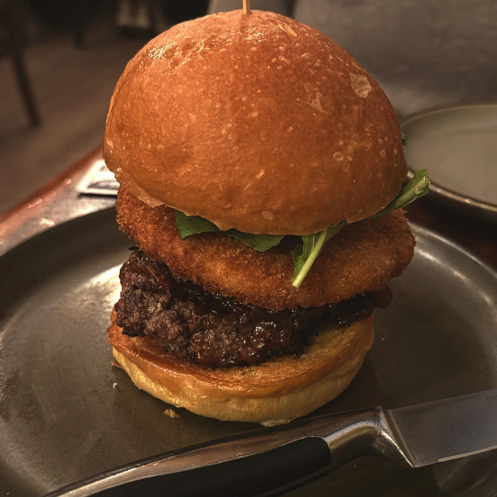 Aged wagyu burger